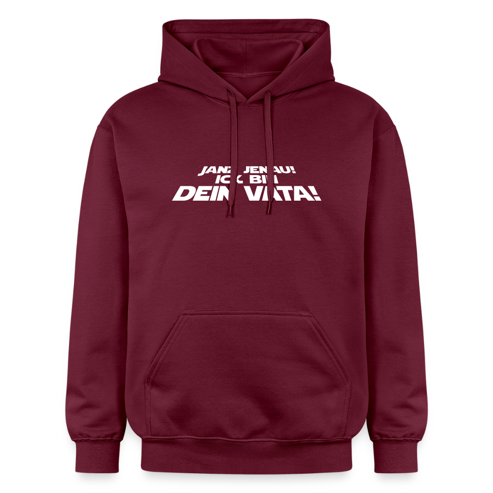 Janz jenau! Ick bin dein Vata! - Hoodie - Maroon