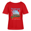 Tegernsee oder Tempelhof - Relaxed Rundhals Frauen Bio-T-Shirt - Rot