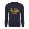 Jeh mah nich uffn Keks gelb - Unisex Pullover - Navy