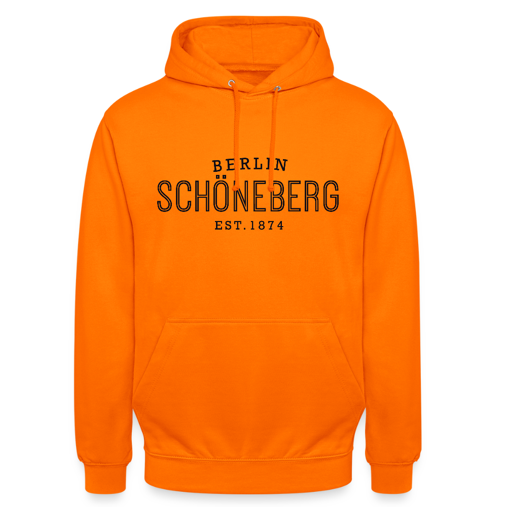 Schöneberg  - Unisex Hoodie - Orange