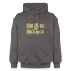 Keen Bock uff Heck Meck - Hoodie - Dunkelgrau