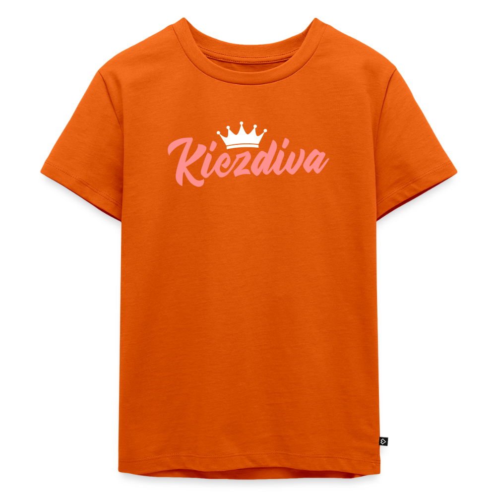 Kiezdiva - Kinder Premium T-Shirt - Orange