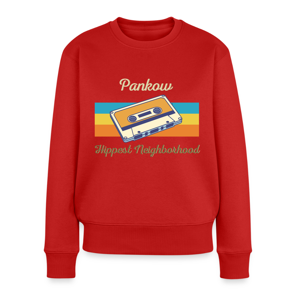 Pankow Hippest Neighborhood - Frauen Premium Pullover - Rot