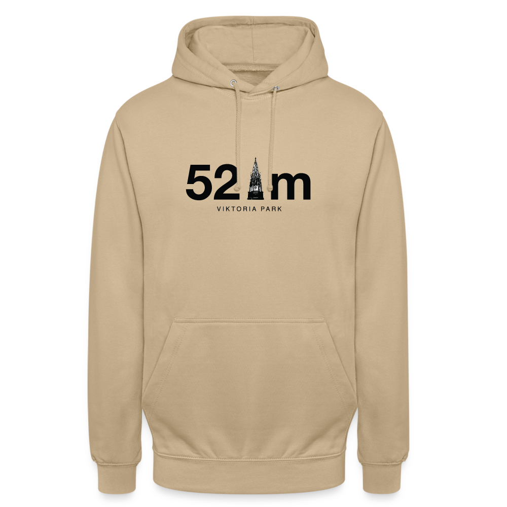 52 m Viktoria Park - Unisex Hoodie - Beige