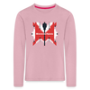 Mierendorffplatz - Kinder Langarmshirt - Hellrosa