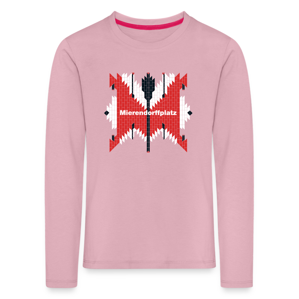 Mierendorffplatz - Kinder Langarmshirt - Hellrosa