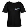 Juut - Relaxed Rundhals Frauen Bio-T-Shirt - Schwarz