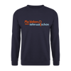 Ma kieken, dann sehn wa schon - Unisex Pullover - Navy