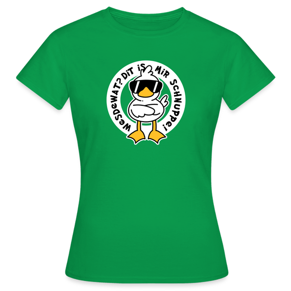 Wesdewat? - Frauen Premium T-Shirt - Kelly Green