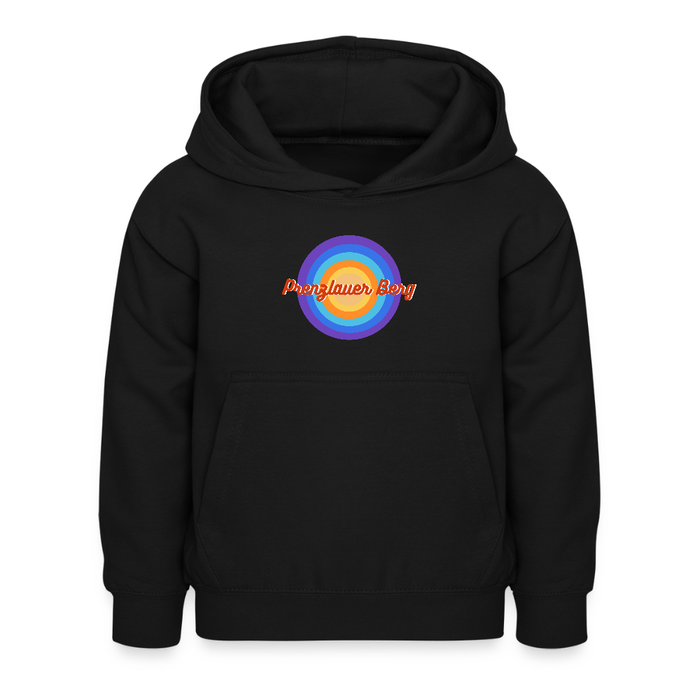 Prenzlauer Berg Retro - Kinder Hoodie - Schwarz