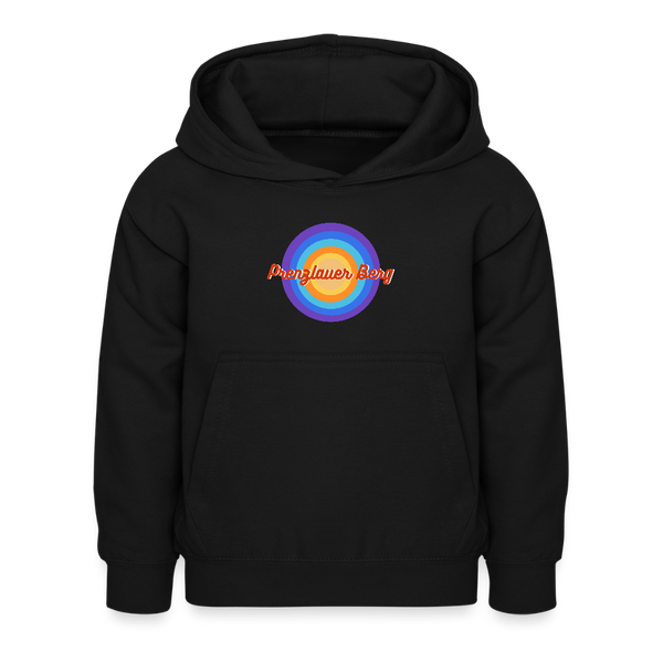 Prenzlauer Berg Retro - Kinder Hoodie - Schwarz