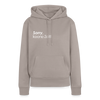 Sorry, keene Zeit! - Frauen Premium Hoodie - Taupe