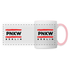 PNKW - Tasse zweifarbig - Weiß/Pink