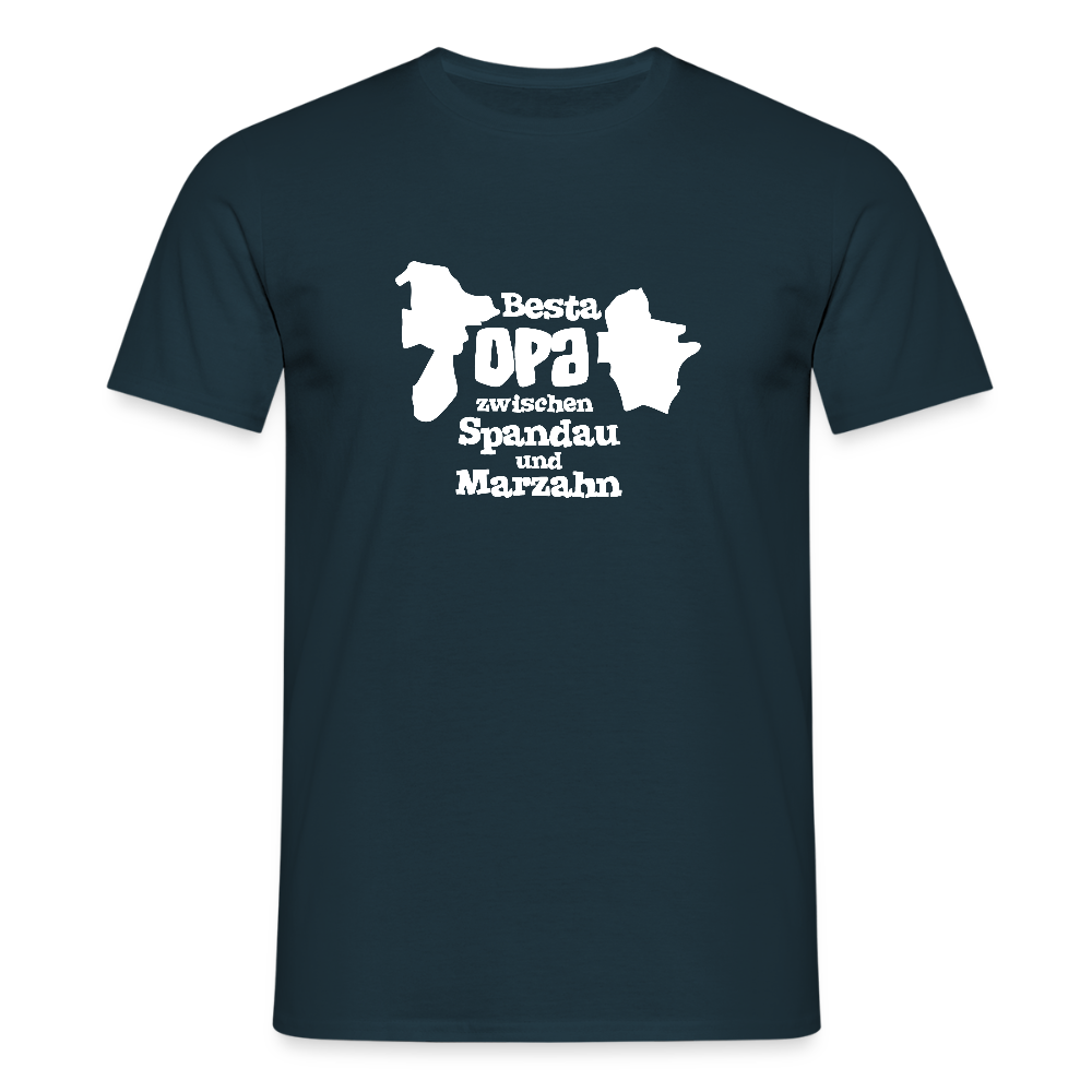 Besta Opa - Männer Premium T-Shirt - Navy