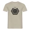 Tegel TXL Umrisse - Männer Premium T-Shirt - Sandbeige