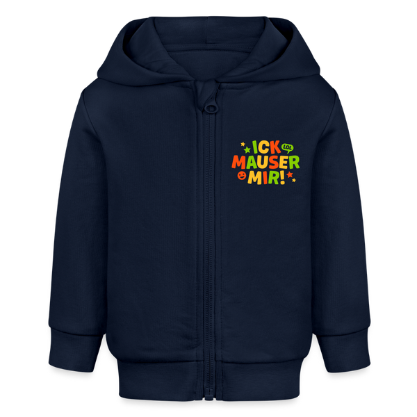 ick mauser - Baby Bio Zip Hoodie - Navy