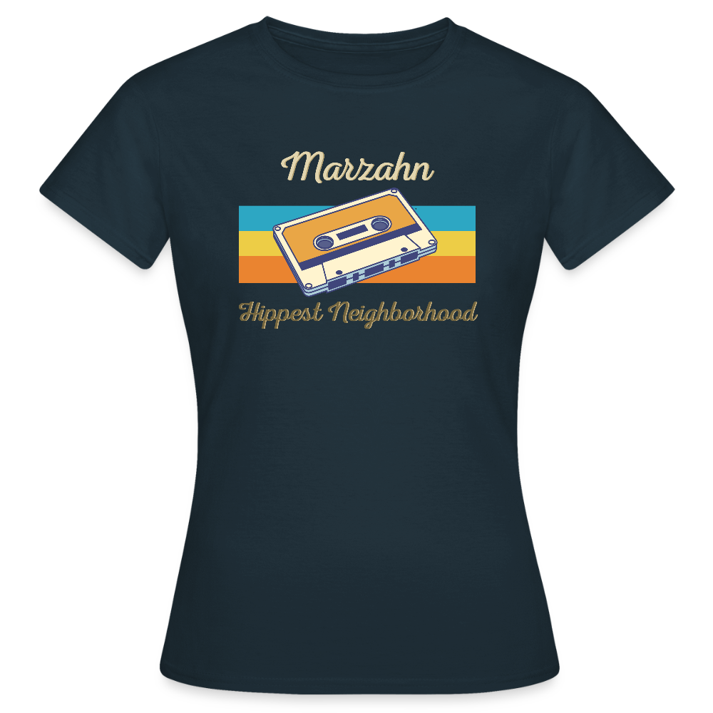 Marzahn Hippest Neighborhood - Frauen Premium T-Shirt - Navy