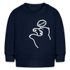 Böser Berliner Bär - Baby Bio Pullover - Navy