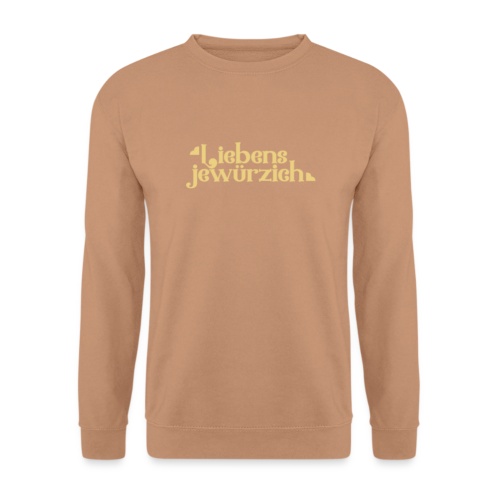 Liebensjewürzich - Unisex Pullover - Mocca