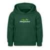 Glück? Selbstjebacken - Kinder Hoodie - Flaschengrün
