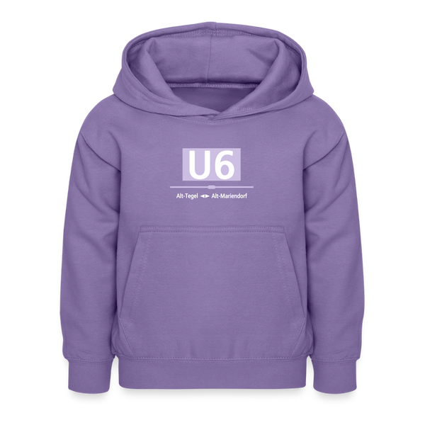 U6 - Kinder Premium Hoodie - Lavendel