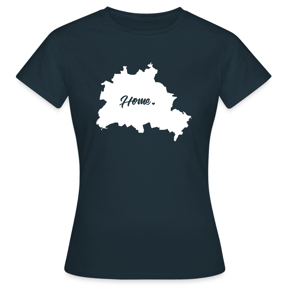 Heimat Berlin - Frauen Premium T-Shirt - Navy