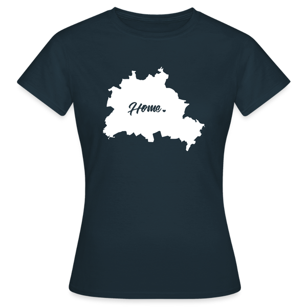 Heimat Berlin - Frauen Premium T-Shirt - Navy