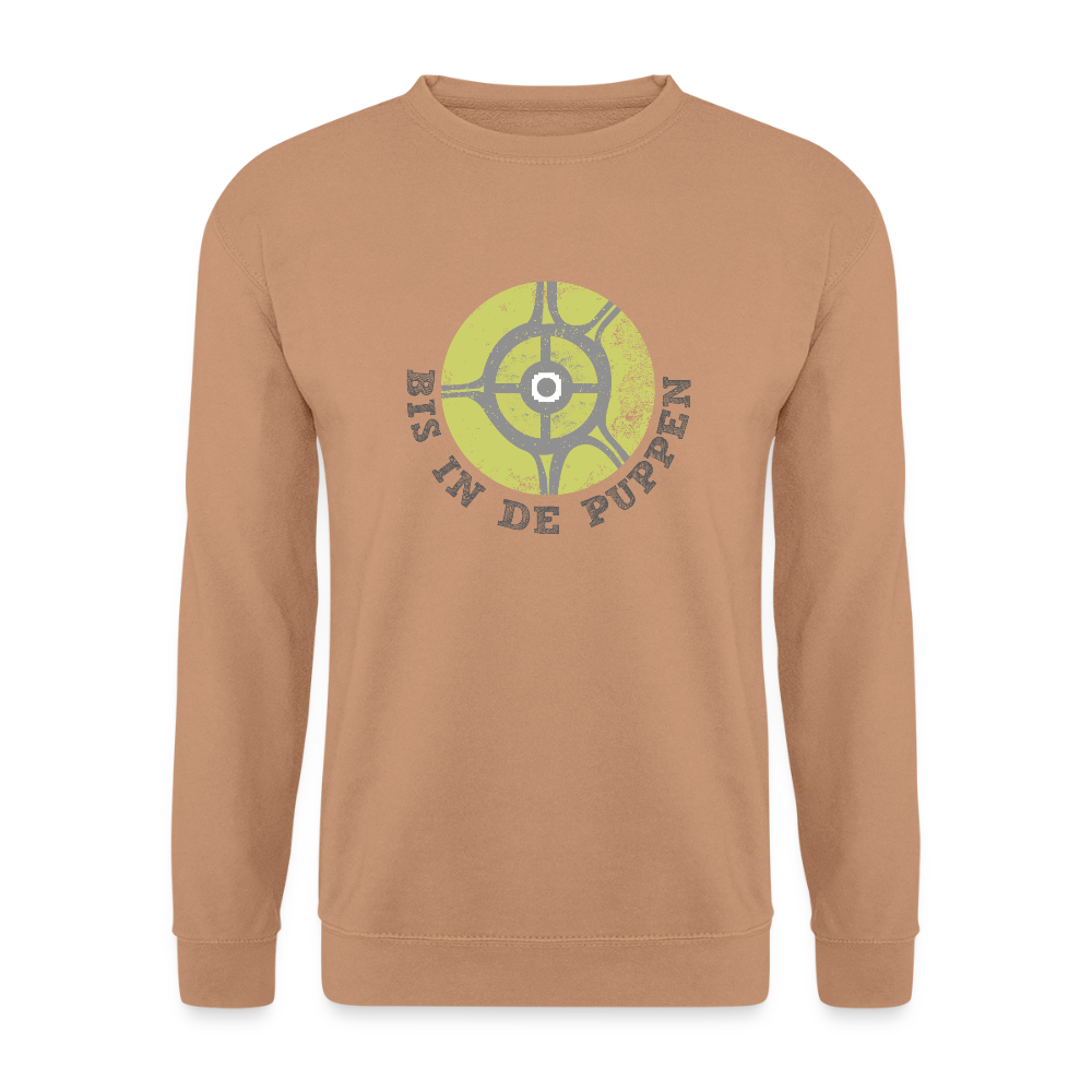 Bis in de Puppen! - Unisex Pullover - Mocca