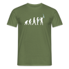 Evolution - Männer Premium T-Shirt - Militärgrün