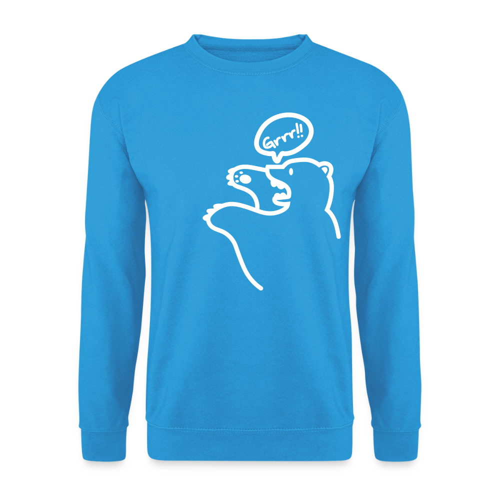 Böser Berliner Bär - Unisex Pullover - Meeresblau