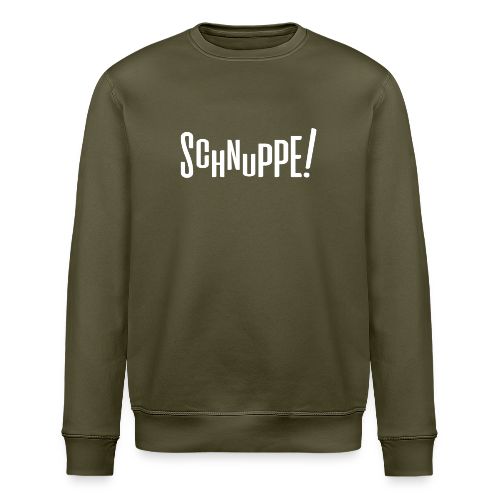 Schnuppe! - Unisex Bio Sweatshirt - Khaki