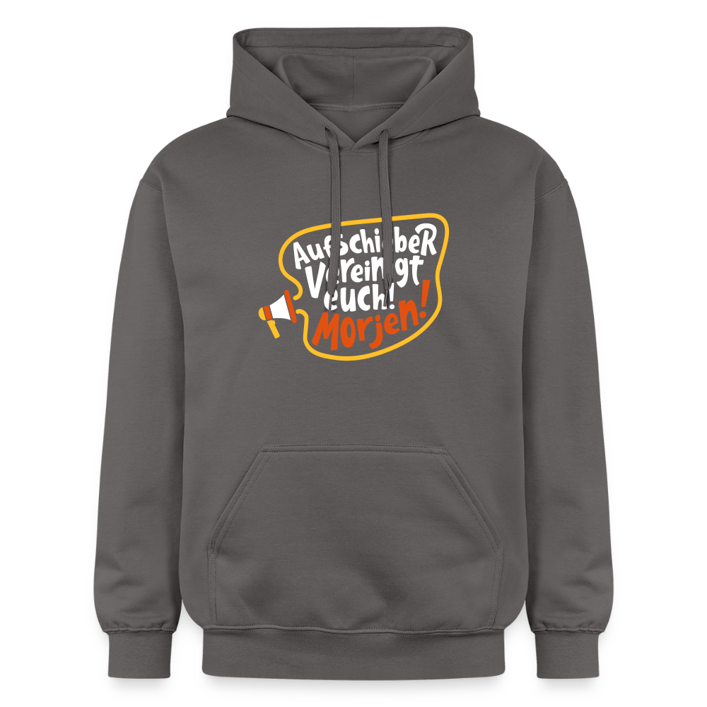 Aufschieber vereinigt euch! Morjen! - Hoodie - Dunkelgrau