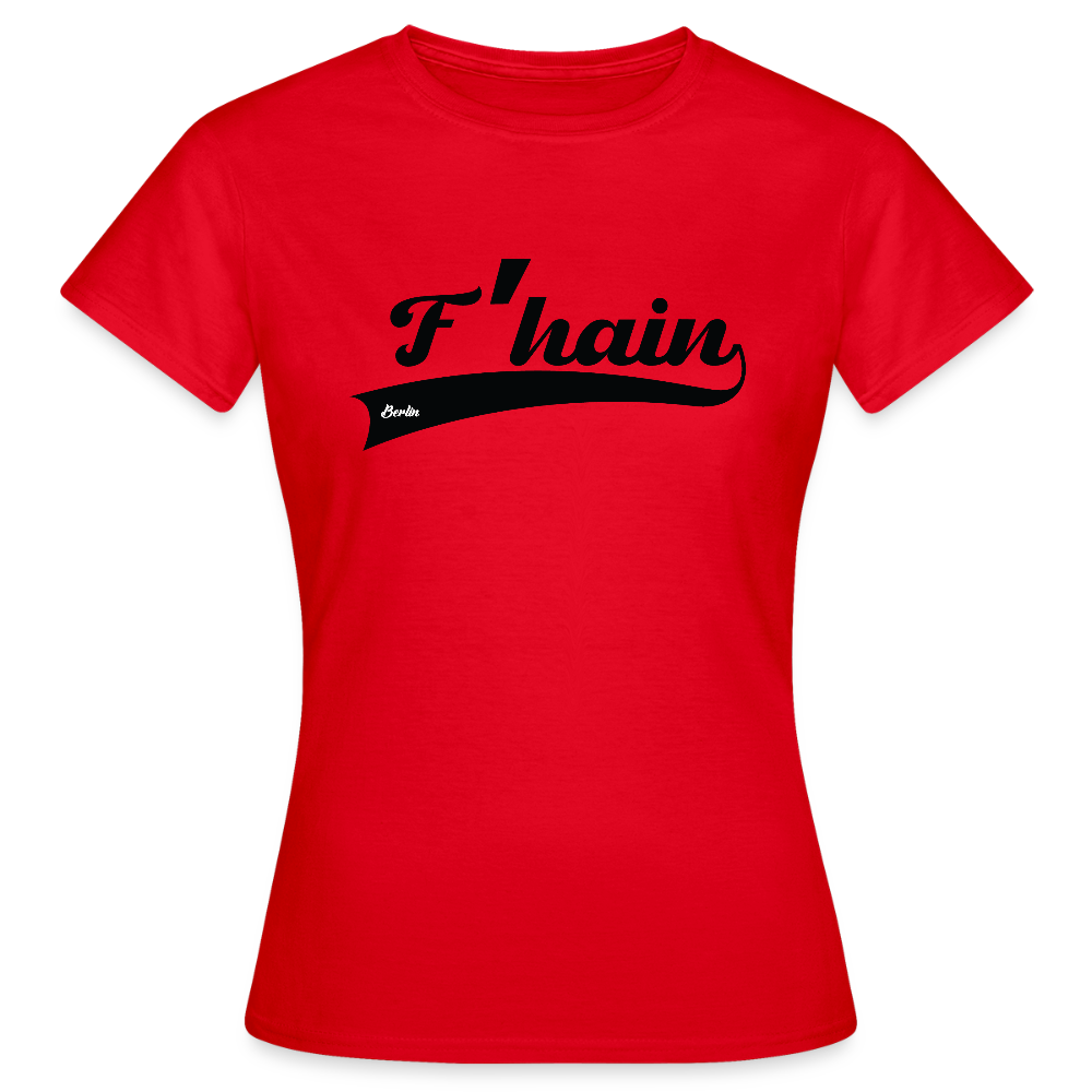 F'hain - Frauen Premium T-Shirt - Rot