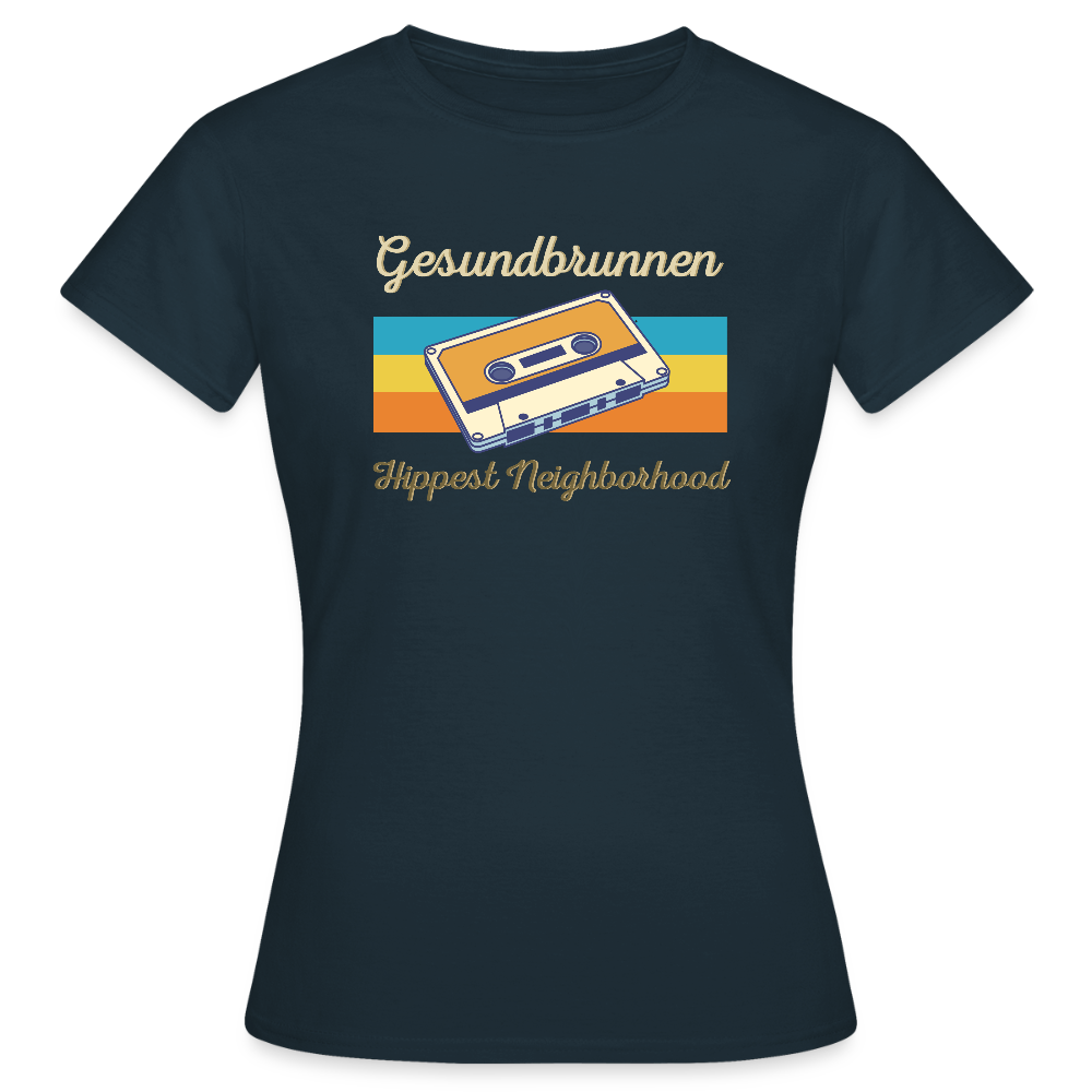 Gesundbrunnen Hippest Neighborhood - Frauen Premium T-Shirt - Navy