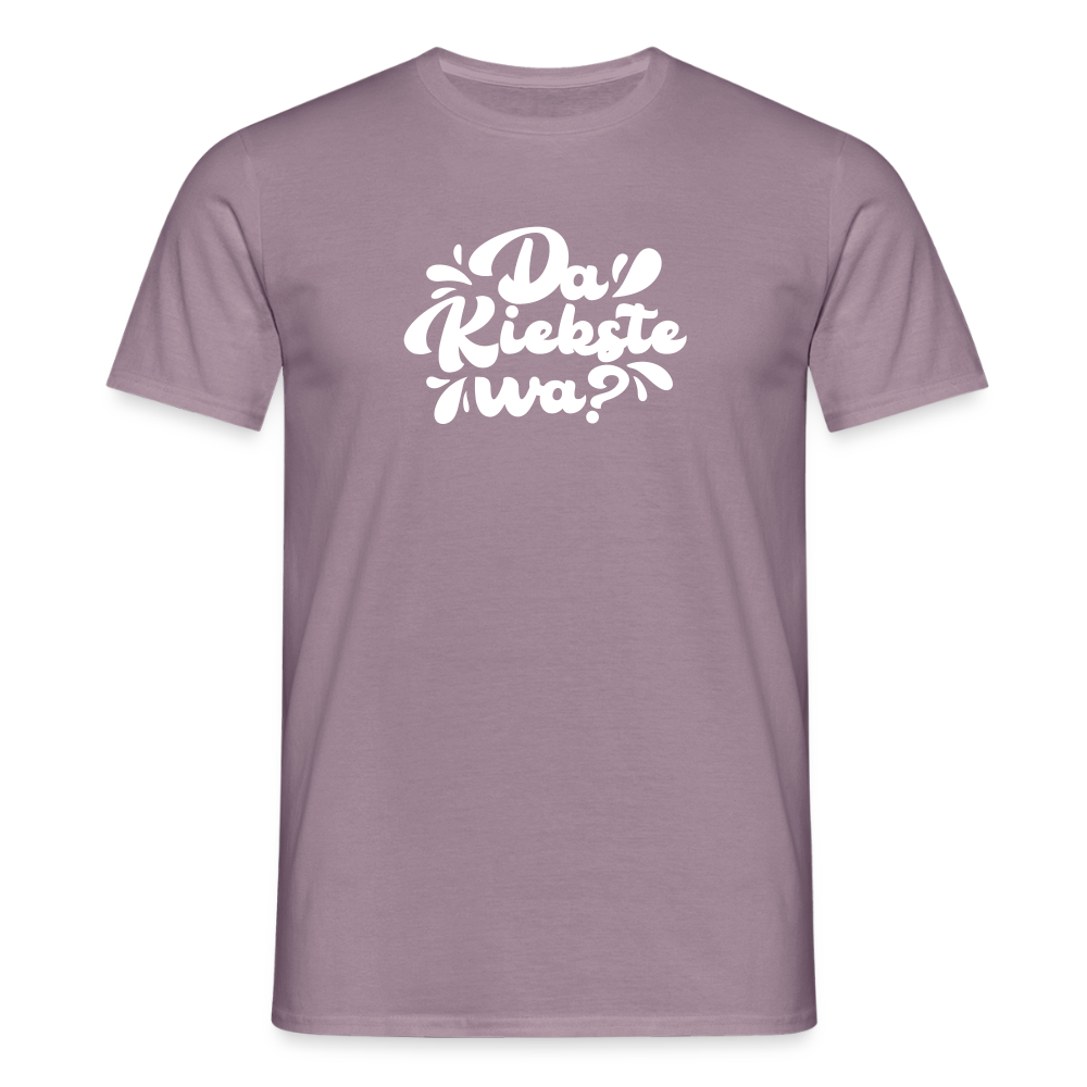 Kiekste - Männer Premium T-Shirt - Lilagrau