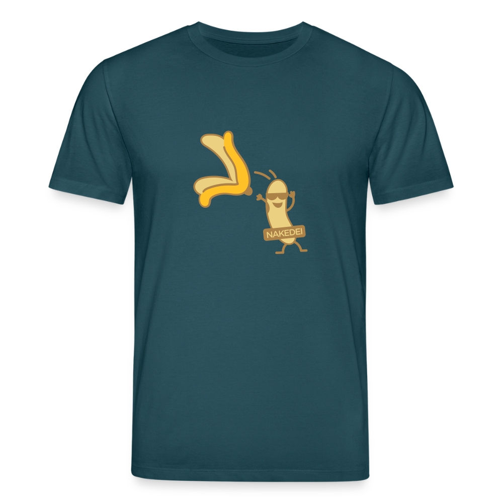 Nakedei - Unisex Bio T-Shirt - Dunkles Petrol