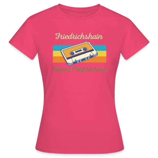 Friedrichshain Hippest Neighborhood - Frauen Premium T-Shirt - Azalea
