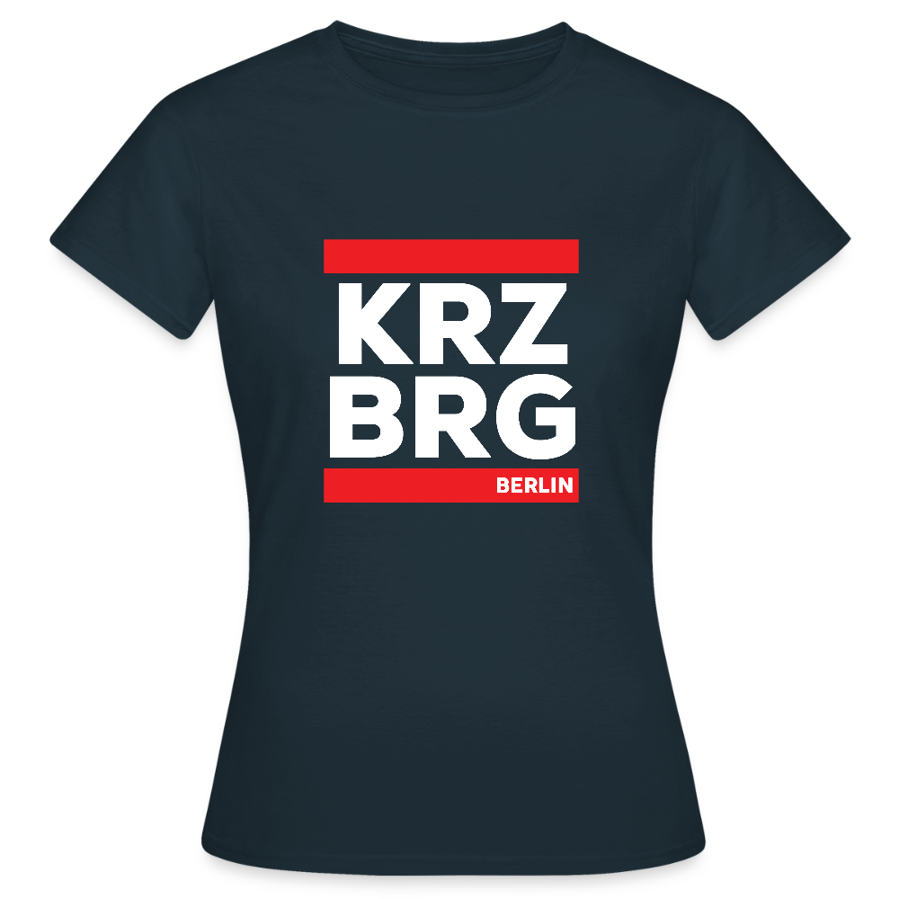 KRZBRG - Frauen Premium T-Shirt - Navy