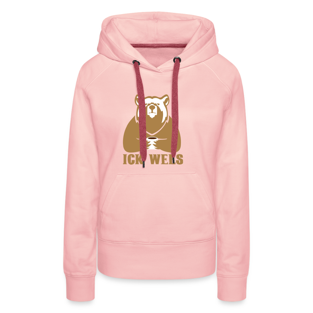 Ick Wees - Frauen Premium Hoodie - Kristallrosa