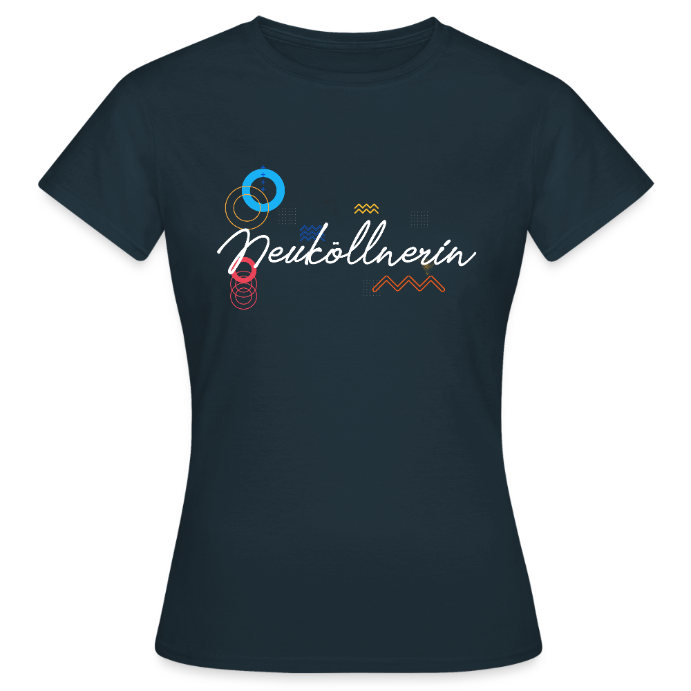 Neuköllnerin - Frauen Premium T-Shirt - Navy