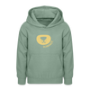Schnauze - Teenager Hoodie - Graugrün