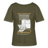 Liechtenstein oder Lichtenberg - Relaxed Rundhals Frauen Bio-T-Shirt - Khaki