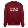 Pack' den Tag beim Schlawittchen - Unisex Bio Sweatshirt - Burgunderrot