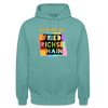 Freude aus Friedrichshain - Unisex Hoodie - Pastelltürkis