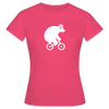 Fahrradbär - Frauen Premium T-Shirt - Azalea