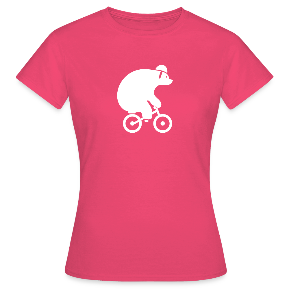 Fahrradbär - Frauen Premium T-Shirt - Azalea