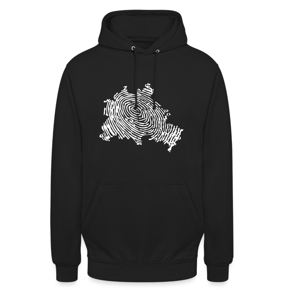 Berliner Finger - Unisex Hoodie - Schwarz
