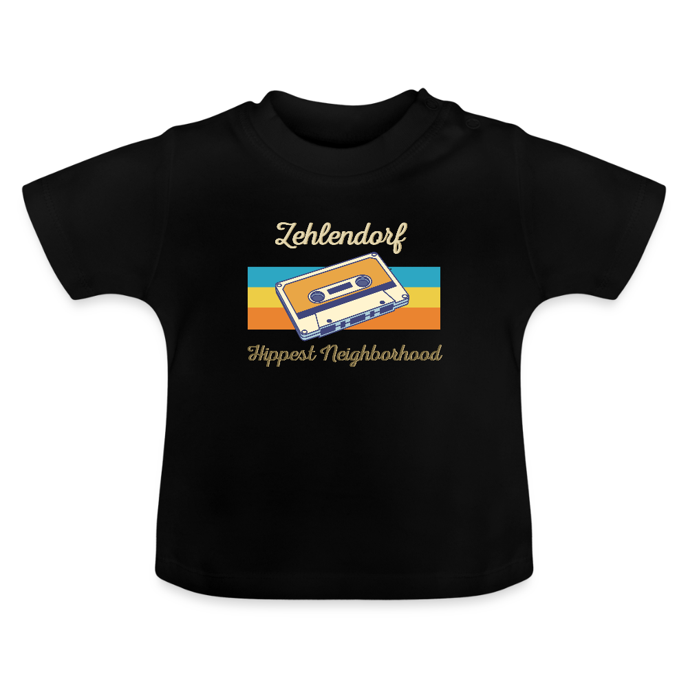 Zehlendorf Hippest Neighborhood - Baby T-Shirt - Schwarz
