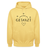 Getanzt in der Kreuzberger Nacht - Unisex Hoodie - Zitronengelb
