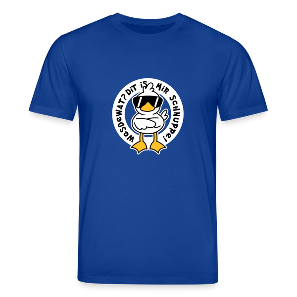 Wesdewat? - Unisex Bio T-Shirt - Dunkelblau